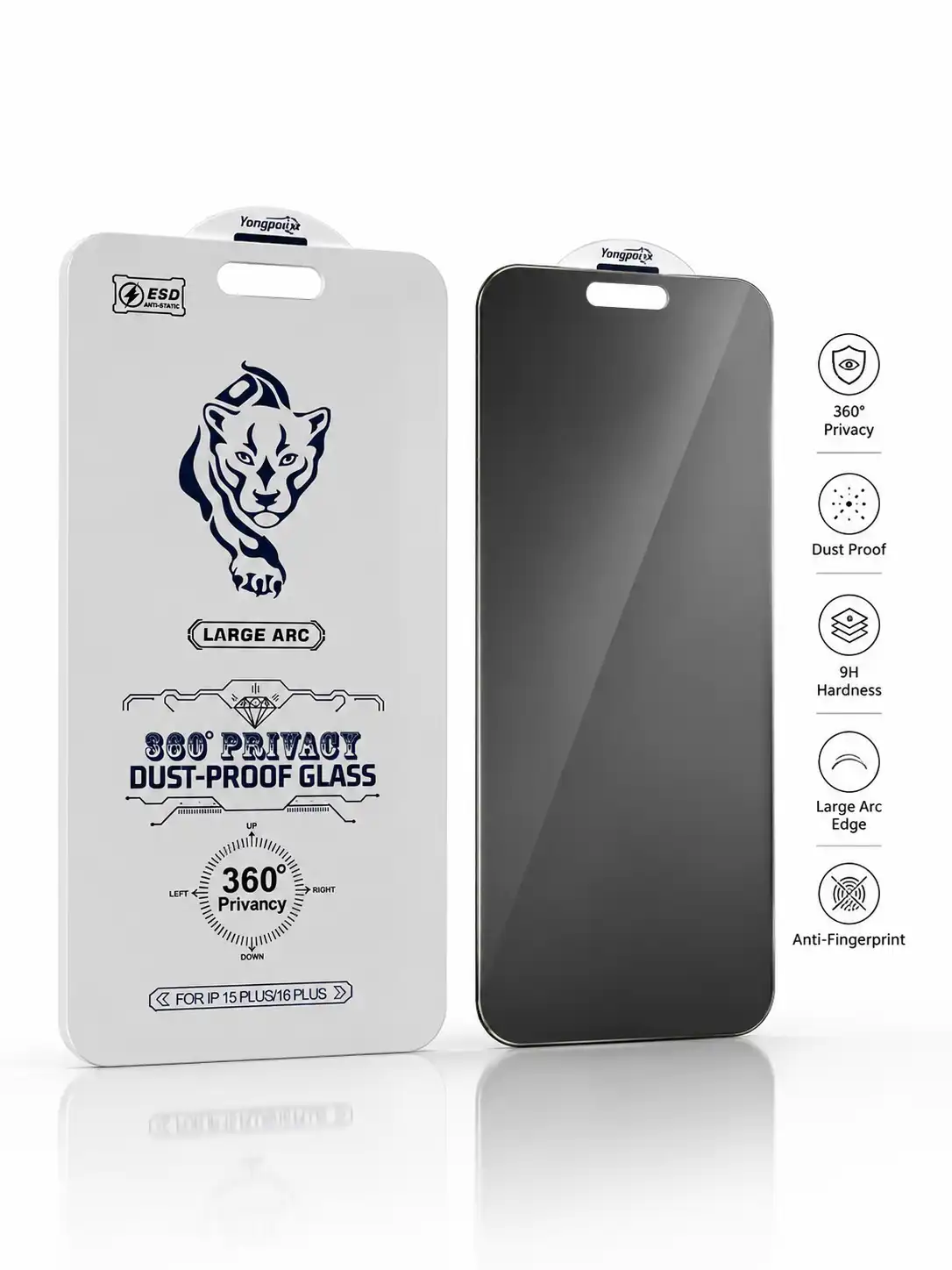 YONGPOLY 360 PRIVACY GLASS