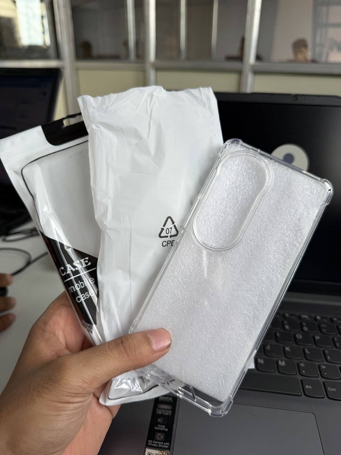 BUMPER ANTI SHOK TRANSPARENT CASE