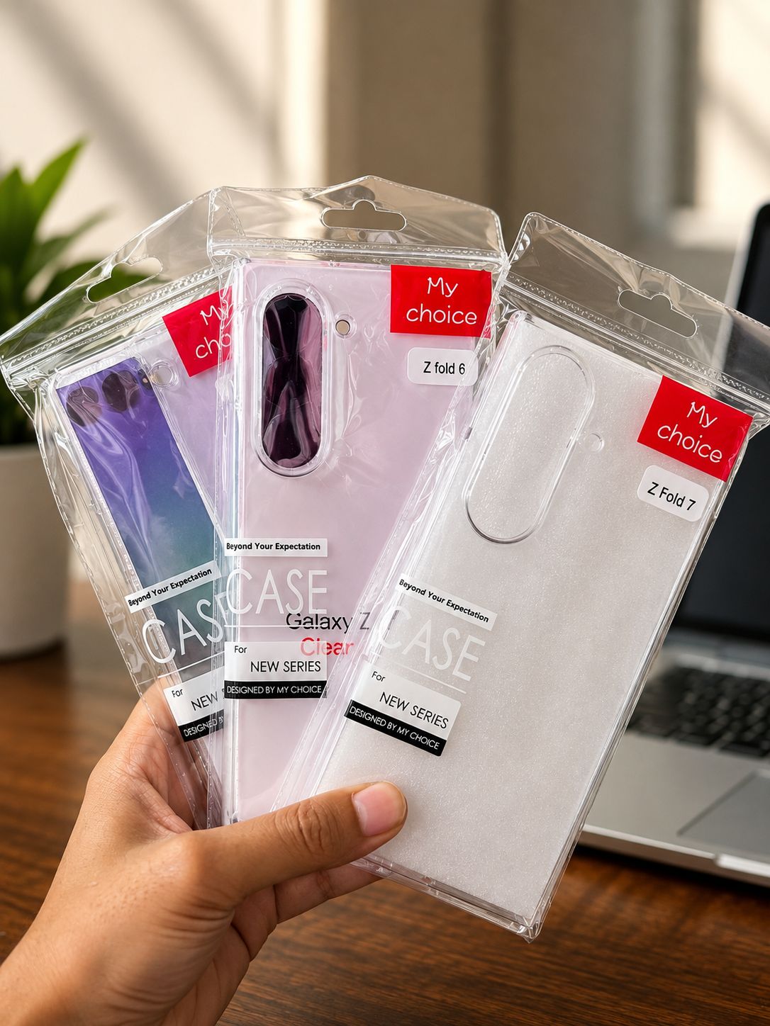 FOLD&FLIP HARD CRYSTAL CASE