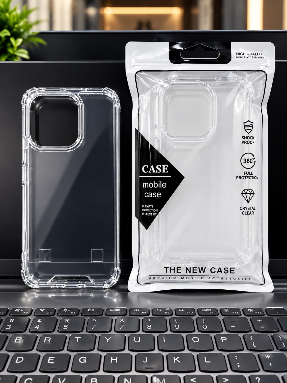 BUMPER ANTI SHOK TRANSPARENT CASE