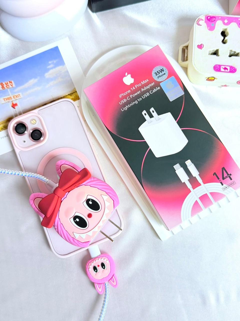 LABUBU IPHONE CHARGER CASE 18-20W