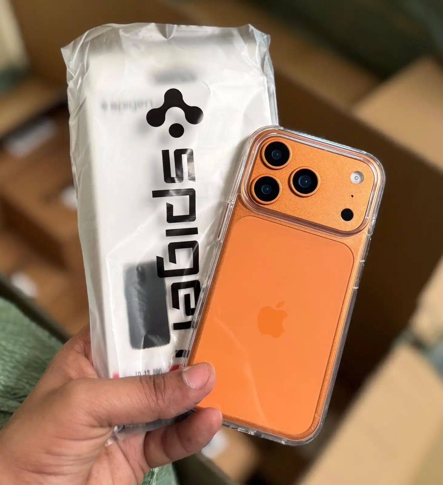 SPIGEN OG TRANSPARENT CASE