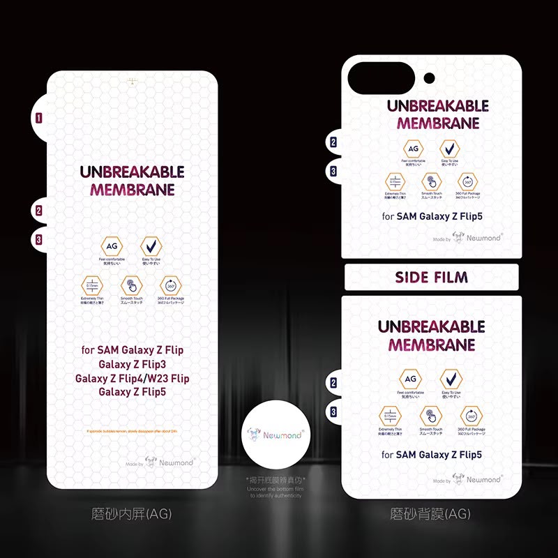 MATTE  MEMBRANE FOLD/FLIP SET