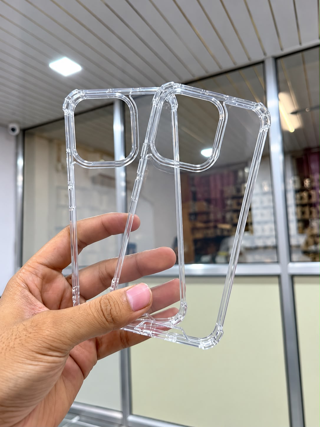 BUMPER ANTI SHOK TRANSPARENT CASE