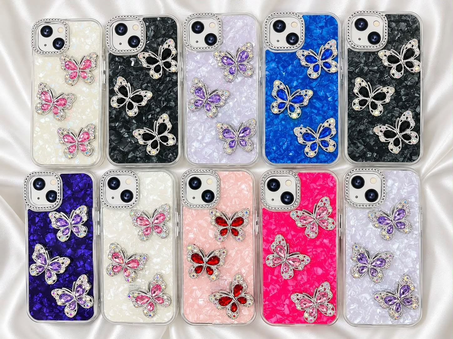 NEW 🦋LADIES BUTTERFLY CASE
