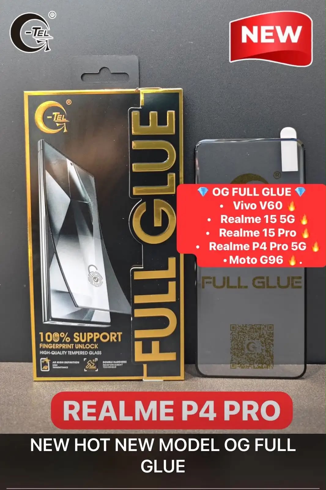 GTEL FULL GLUE GLASS