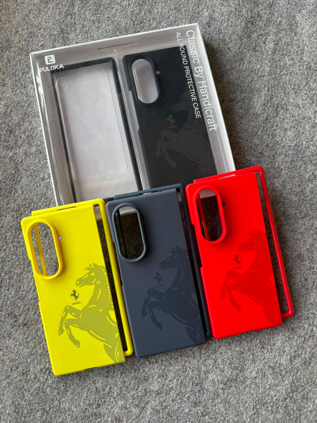 FOLD SCUDERIA FERRARI OG SILICON CASE
